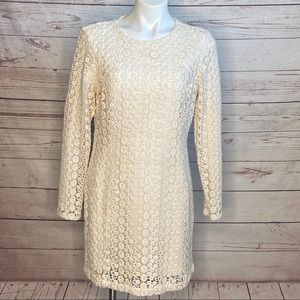 Steven Alan NWT Ivory Flora Eyelet Cameron Dress L